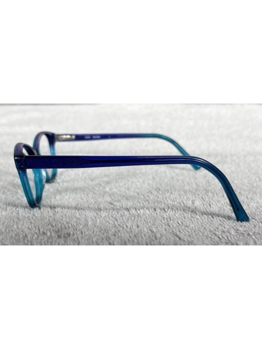 ALTAIR KILTER K5011 (320) TEAL FADE RECTANGULAR EYEGLASSES FRAMES 49-16 130 - Picture 3 of 7